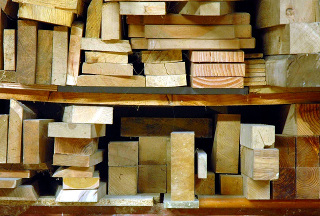 Librairie d'essences de bois